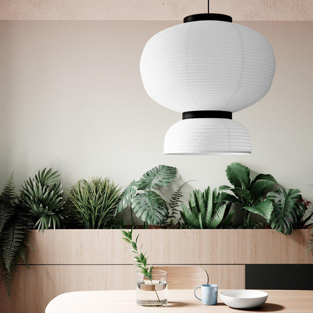Kestelle Paper Pendant Light-Moonnatur