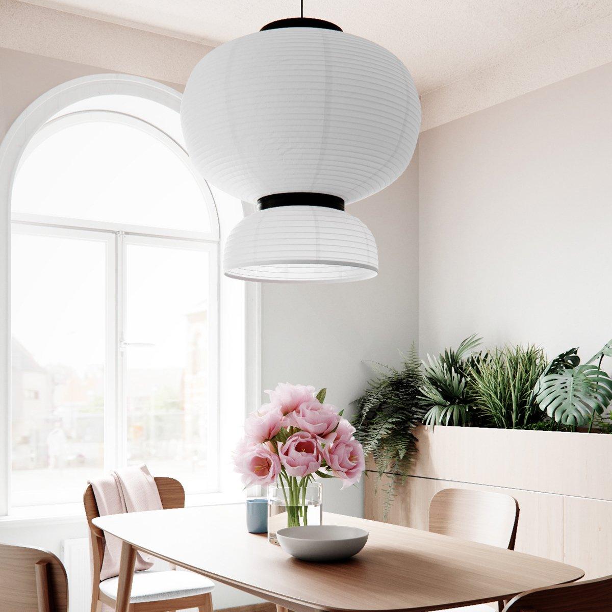 Kestelle Paper Pendant Light-Moonnatur