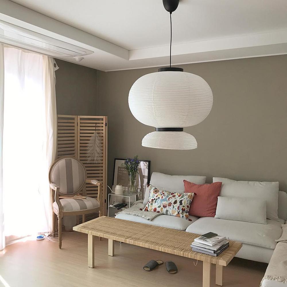 Kestelle Paper Pendant Light-Moonnatur