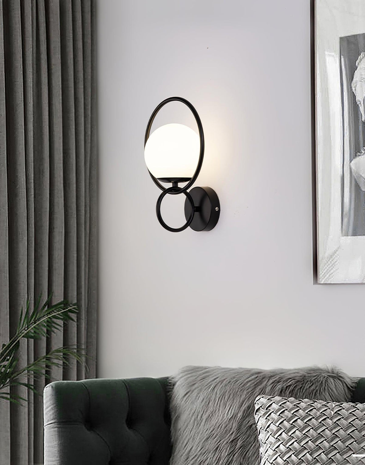 Rardenis Glass Wall Light-Moonnatur
