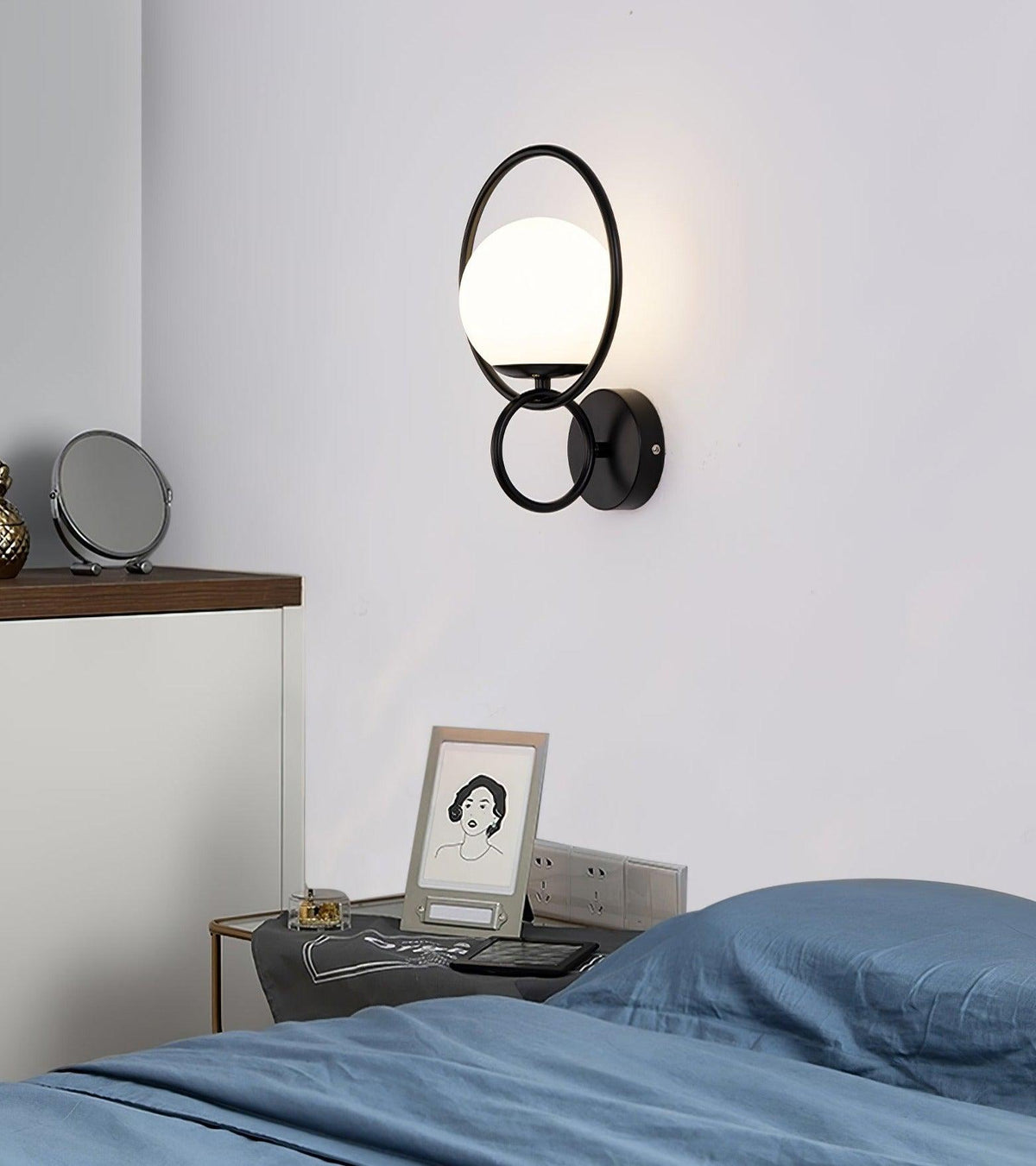 Rardenis Glass Wall Light-Moonnatur