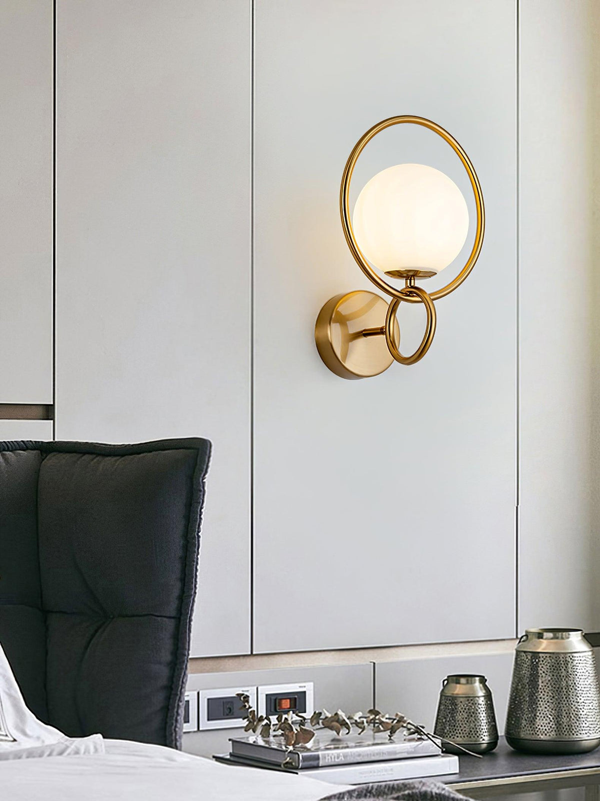 Rardenis Glass Wall Light-Moonnatur