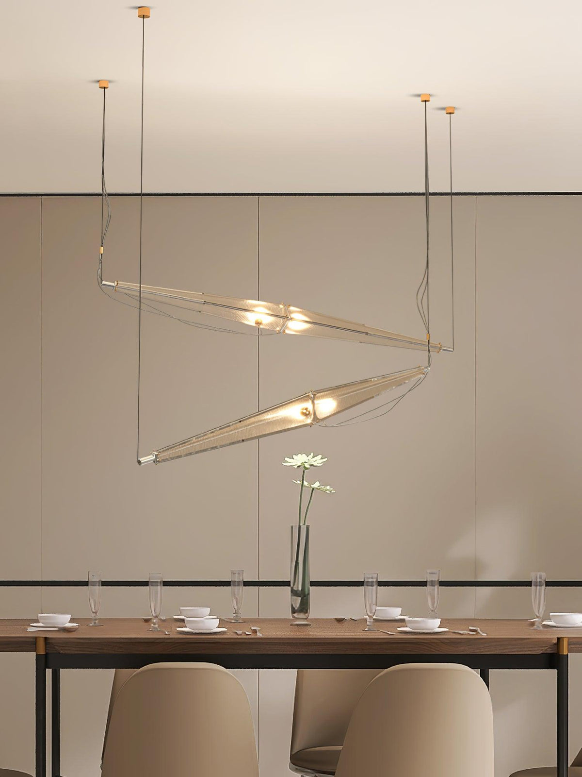 Lavenina Acrylic Pendant Light-Moonnatur