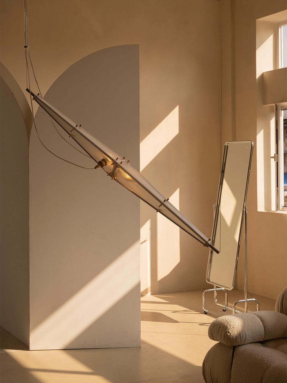 Lavenina Acrylic Pendant Light-Moonnatur