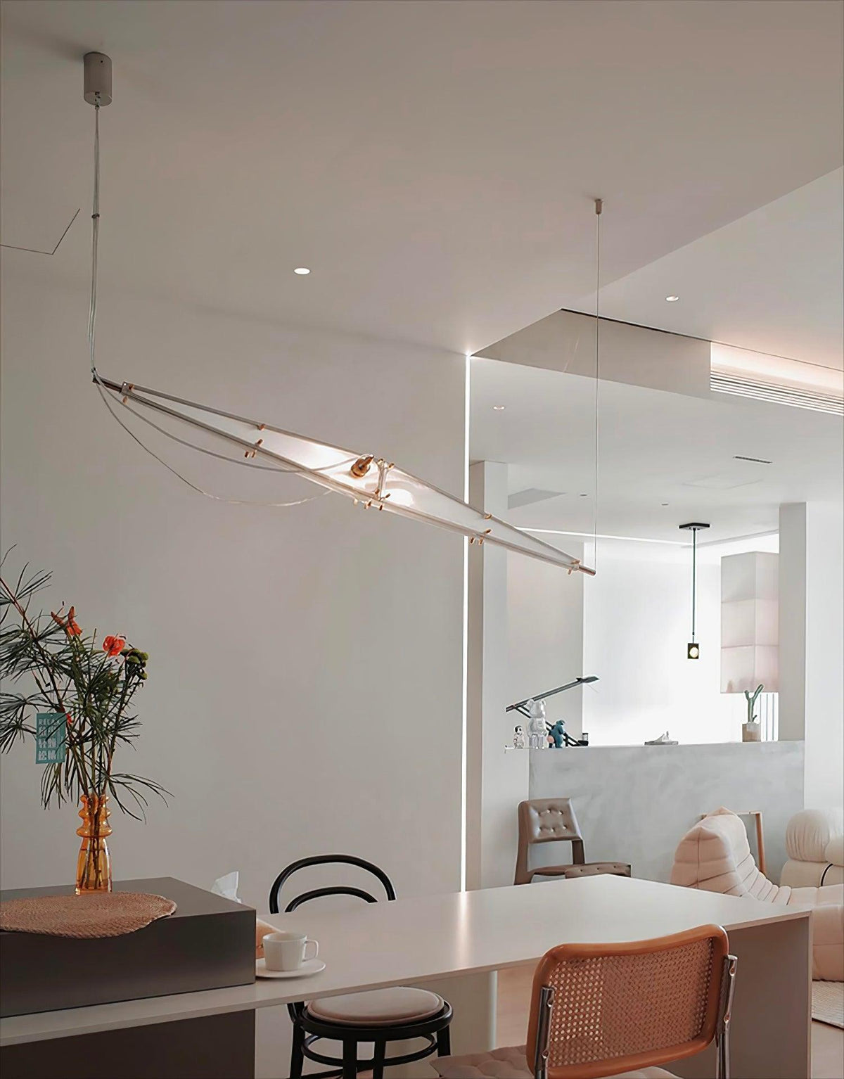 Lavenina Acrylic Pendant Light-Moonnatur