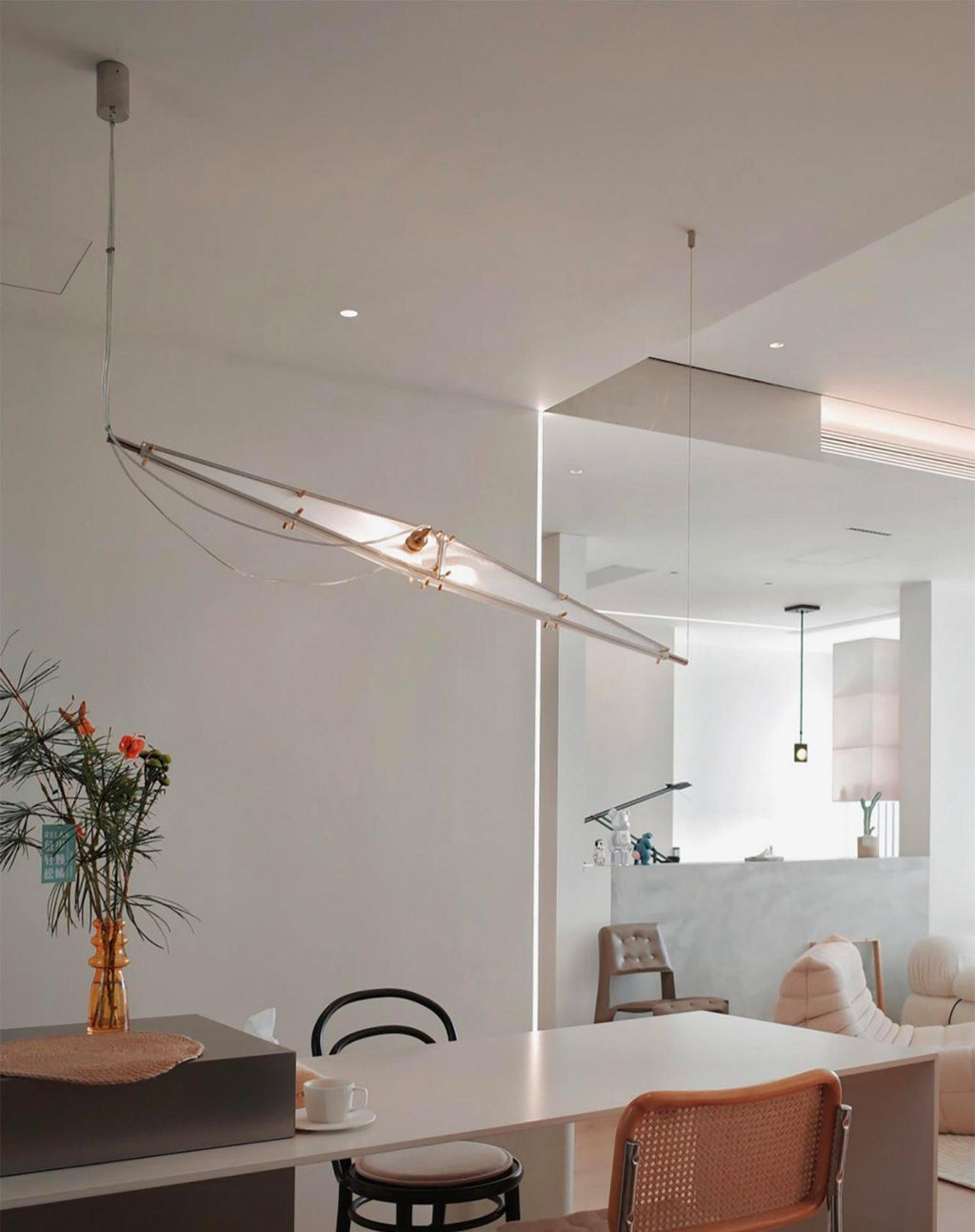 Lavenina Acrylic Pendant Light-Moonnatur