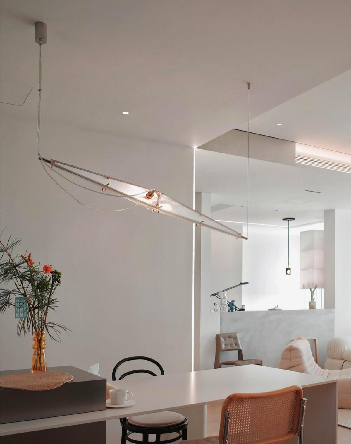 Lavenina Acrylic Pendant Light-Moonnatur