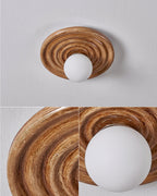 Morrelis Resin Ceiling Light-Moonnatur