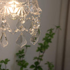 Qisara Crystal Wall Light-Moonnatur