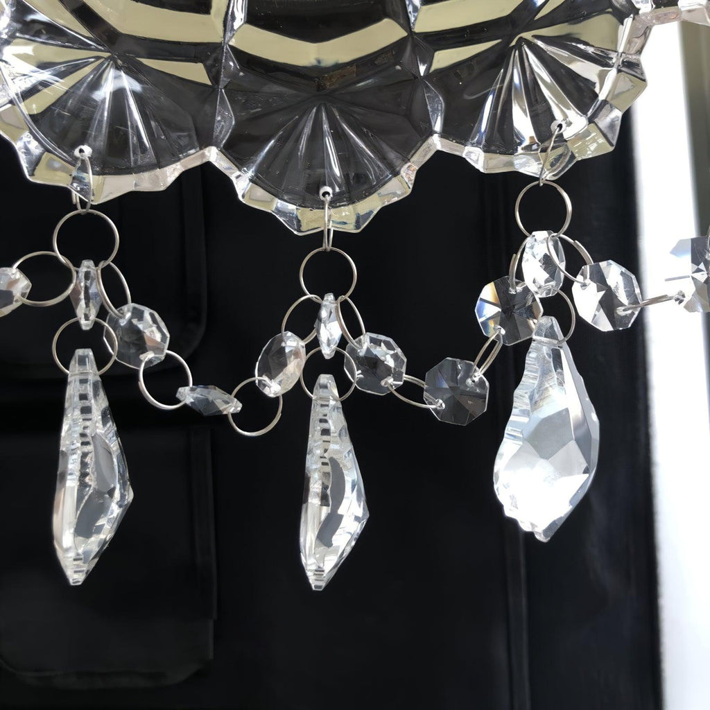 Qisara Crystal Wall Light-Moonnatur