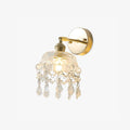 Qisara Crystal Wall Light-Moonnatur