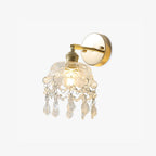 Qisara Crystal Wall Light-Moonnatur