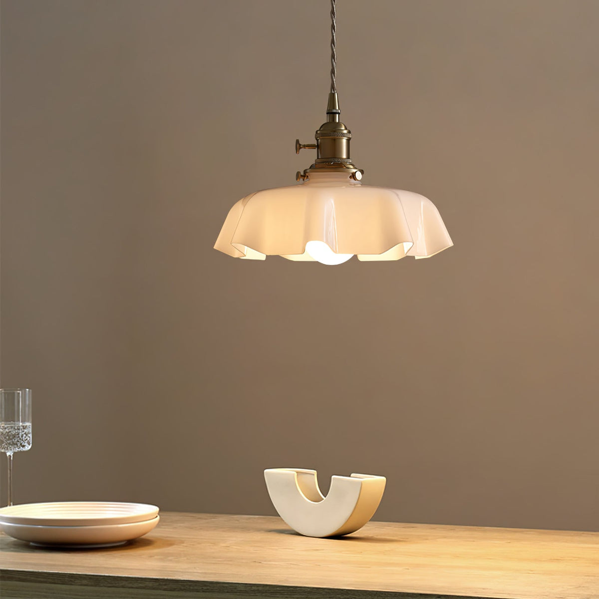 Marvenevia Glass Pendant Light-Moonnatur