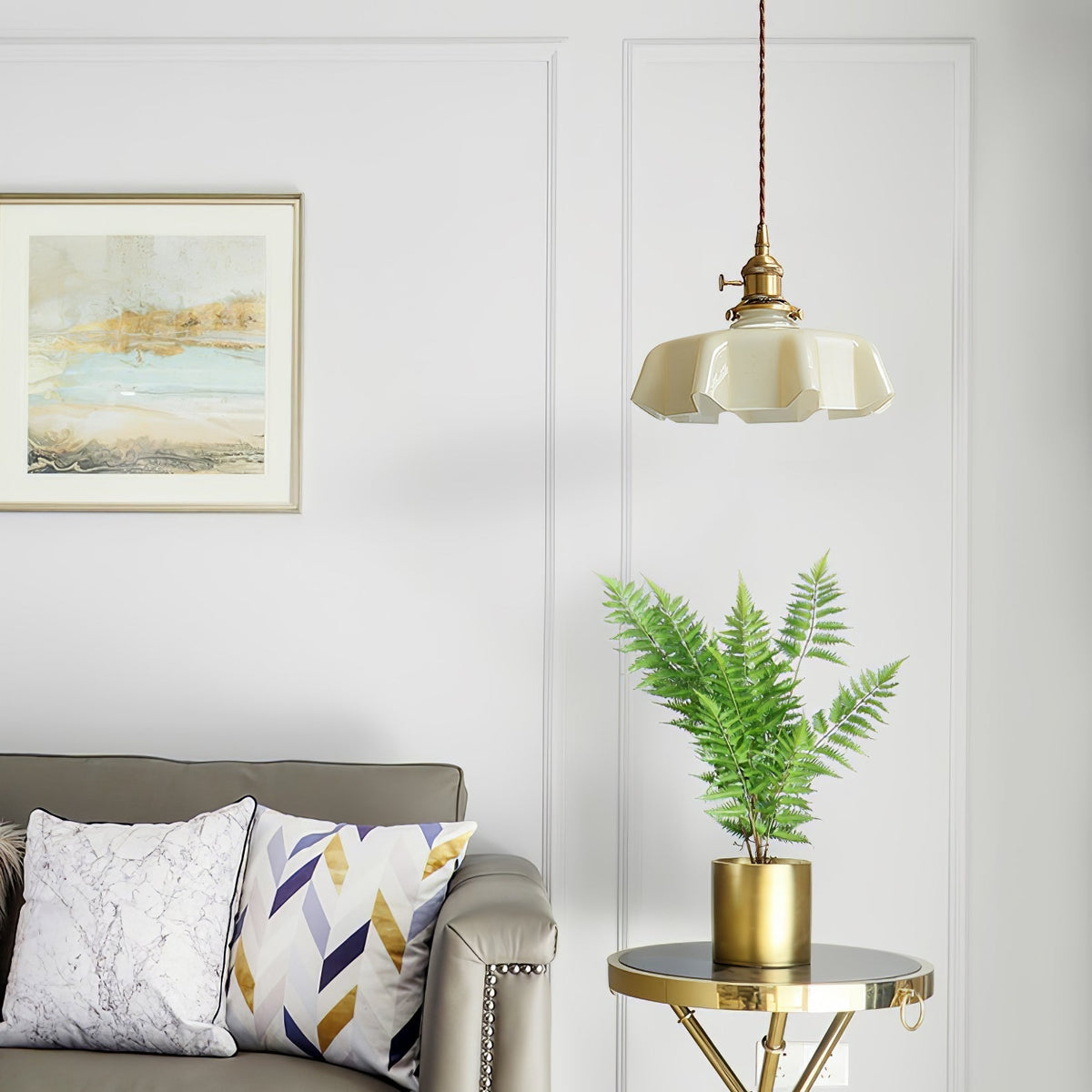 Marvenevia Glass Pendant Light-Moonnatur