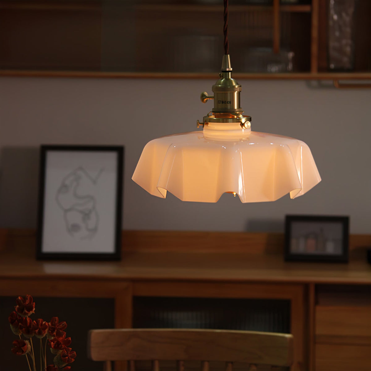 Marvenevia Glass Pendant Light-Moonnatur