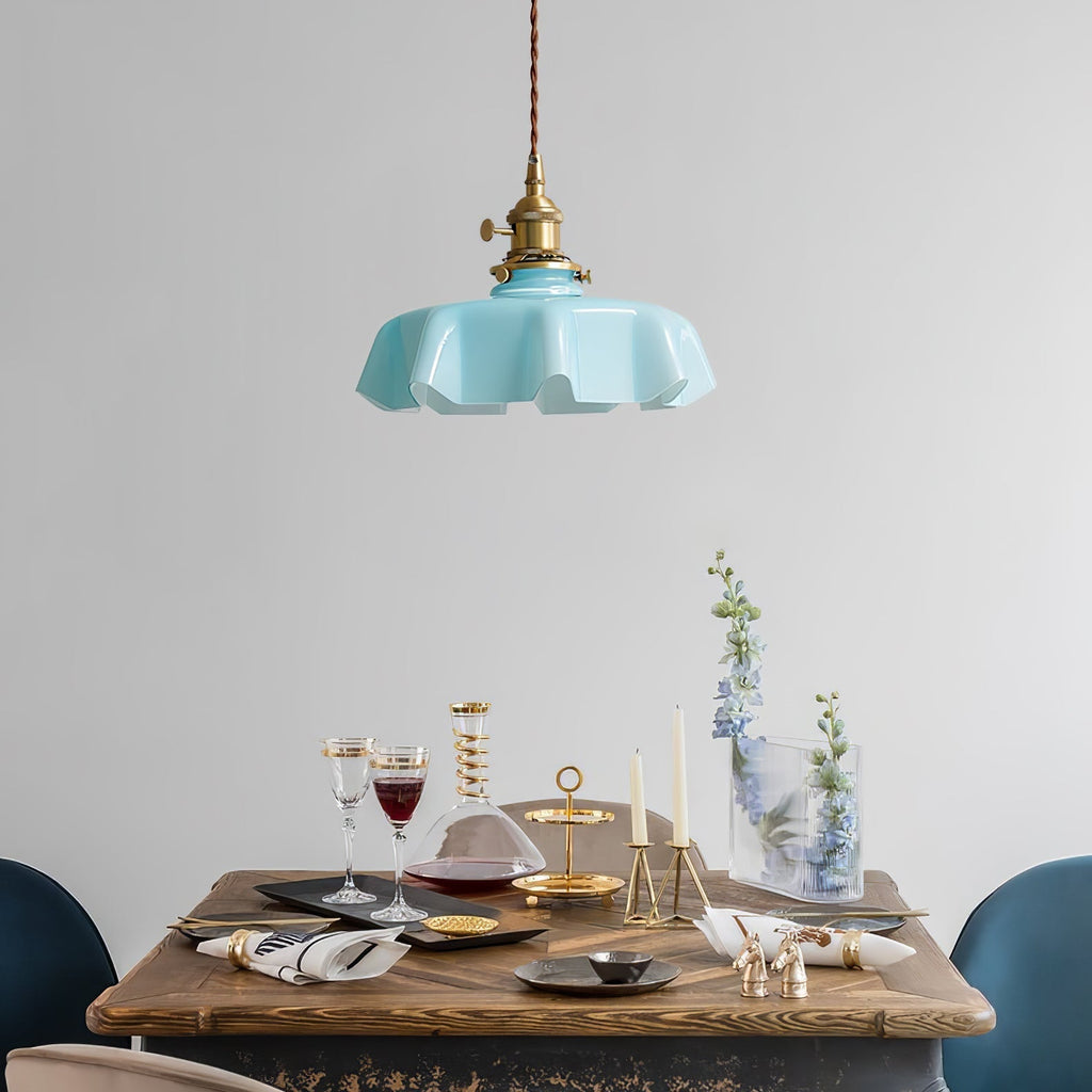 Darrowiel Glass Pendant Light-Moonnatur