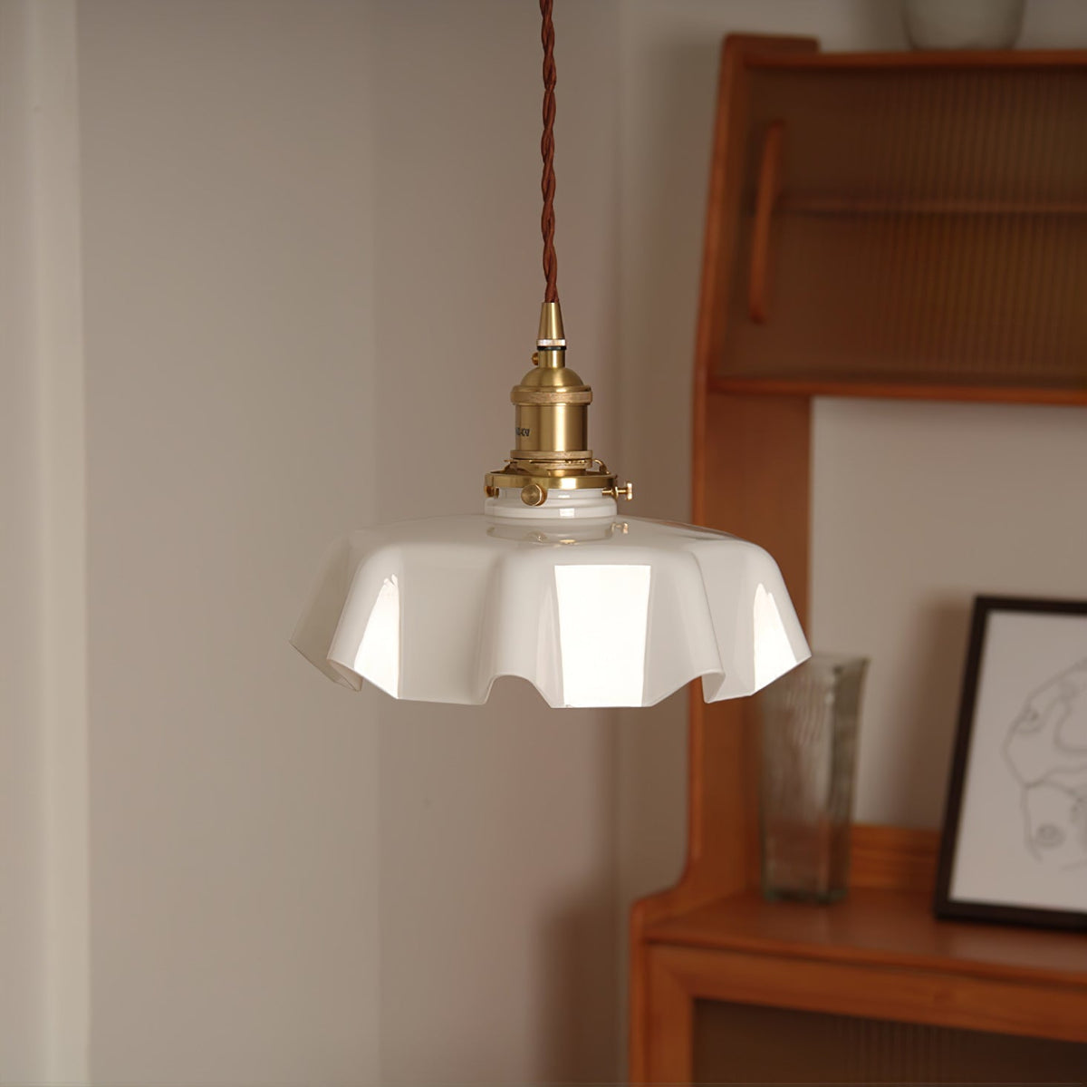 Darrowiel Glass Pendant Light-Moonnatur