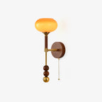 Ysolia Wood Wall Lamp-Moonnatur
