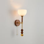 Ysolia Wood Wall Lamp-Moonnatur