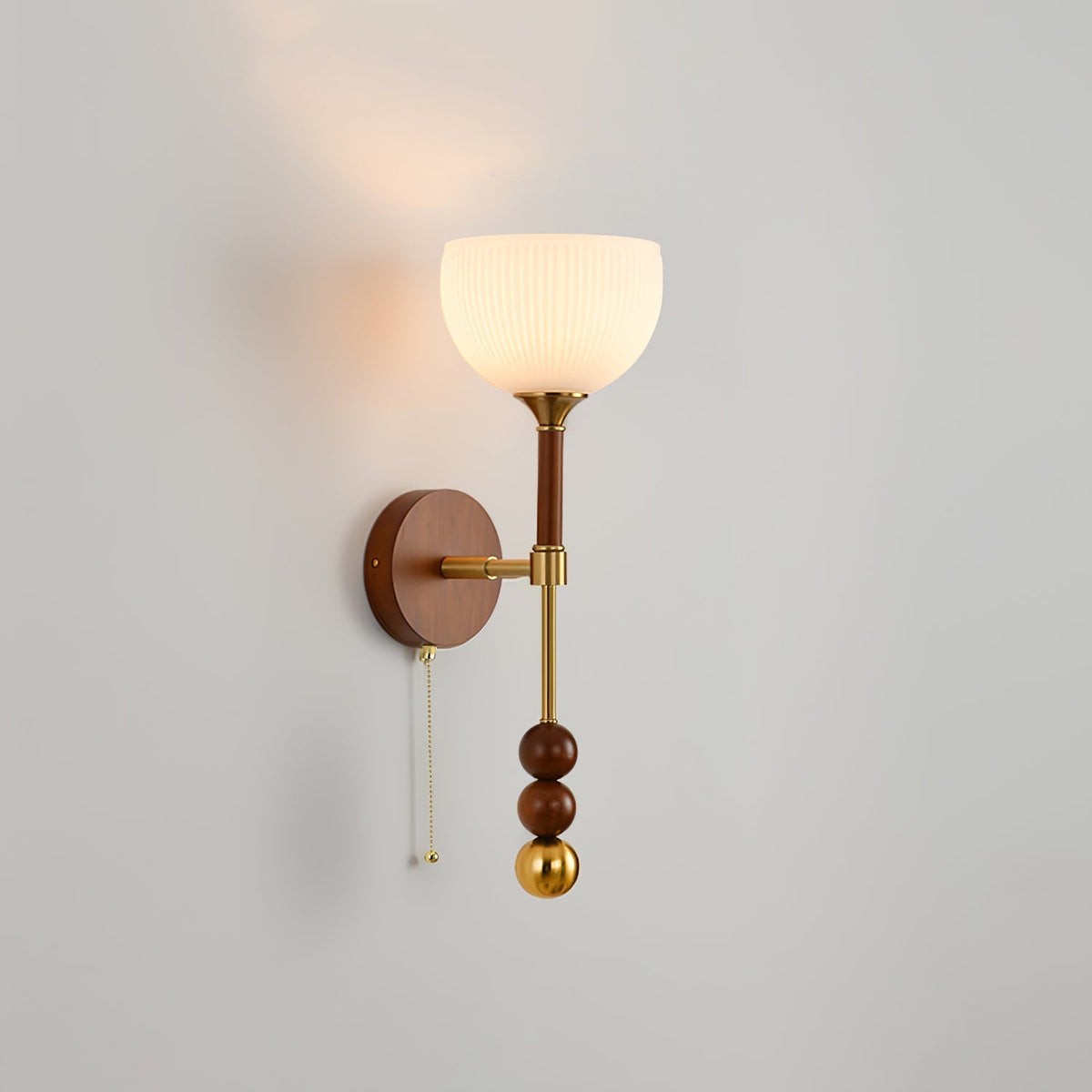 Ysolia Wood Wall Lamp-Moonnatur