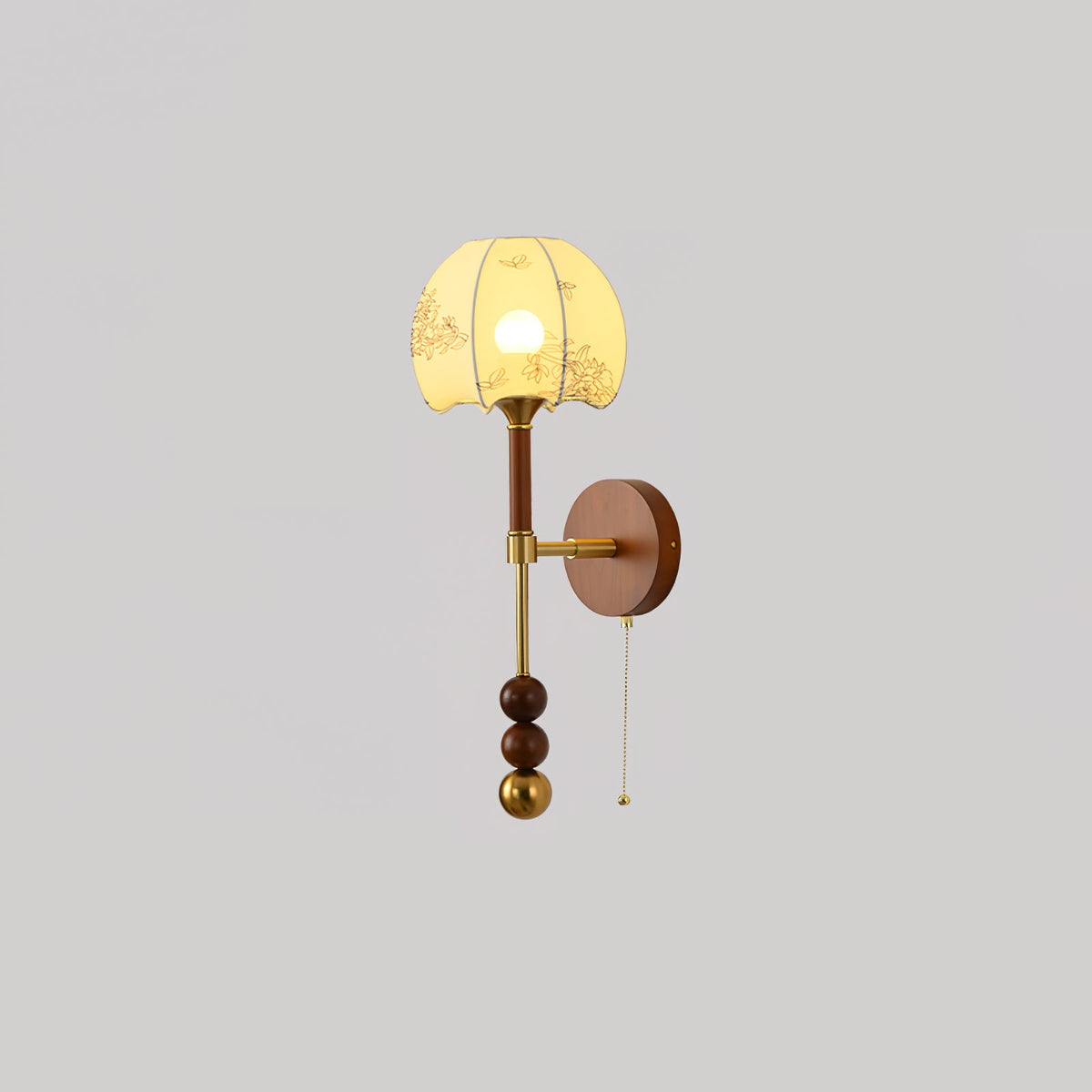 Ysolia Wood Wall Lamp-Moonnatur