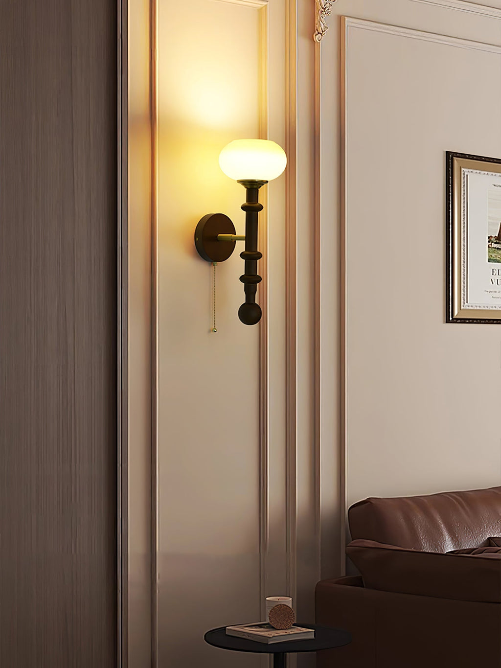 Ysolia Wood Wall Lamp-Moonnatur