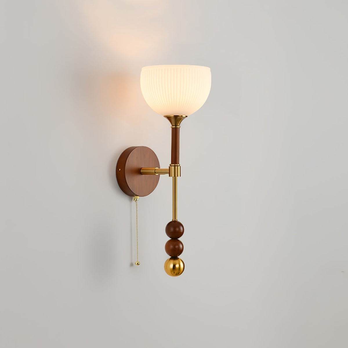 Ysolia Wood Wall Lamp-Moonnatur