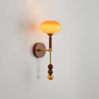 Ysolia Wood Wall Lamp-Moonnatur