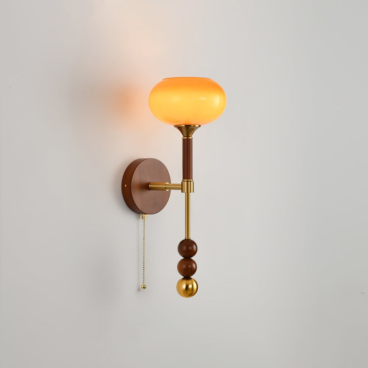 Ysolia Wood Wall Lamp-Moonnatur