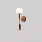 Ysolia Wood Wall Lamp-Moonnatur
