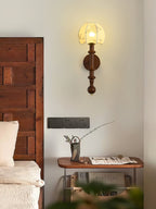 Ysolia Wood Wall Lamp-Moonnatur