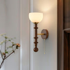 Ysolia Wood Wall Lamp-Moonnatur