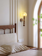Ysolia Wood Wall Lamp-Moonnatur