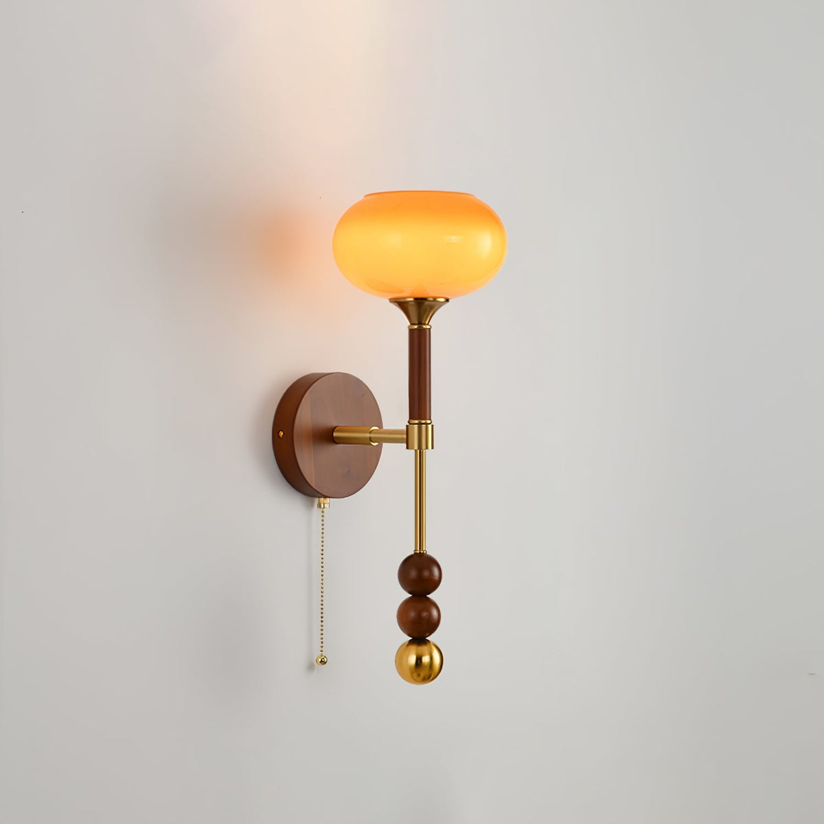 Ysolia Wood Wall Lamp-Moonnatur