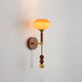 Ysolia Wood Wall Lamp-Moonnatur
