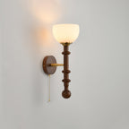 Ysolia Wood Wall Lamp-Moonnatur