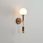 Ysolia Wood Wall Lamp-Moonnatur
