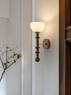 Ysolia Wood Wall Lamp-Moonnatur