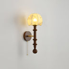 Ysolia Wood Wall Lamp-Moonnatur