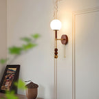 Ysolia Wood Wall Lamp-Moonnatur