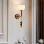 Ysolia Wood Wall Lamp-Moonnatur