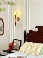 Ysolia Wood Wall Lamp-Moonnatur