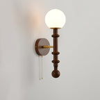 Ysolia Wood Wall Lamp-Moonnatur