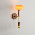 Ysolia Wood Wall Lamp-Moonnatur