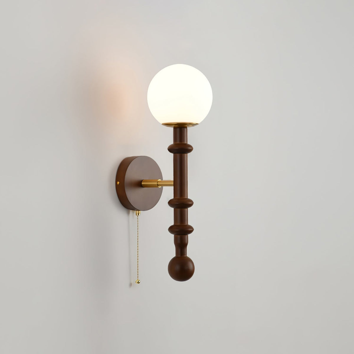Ysolia Wood Wall Lamp-Moonnatur