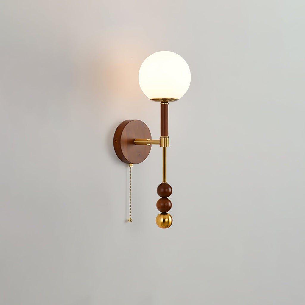 Ysolia Wood Wall Lamp-Moonnatur