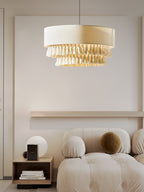 Narenwyn Fabric Pendant Light-Moonnatur