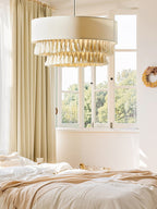 Narenwyn Fabric Pendant Light-Moonnatur