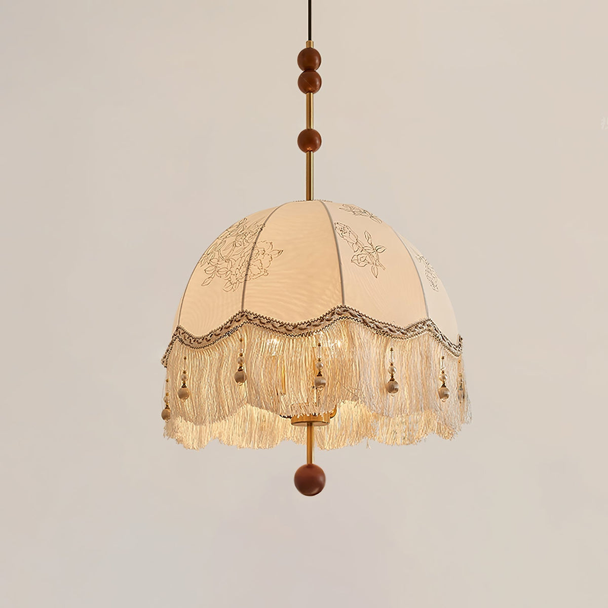 Lindenina Fabric Pendant Light-Moonnatur
