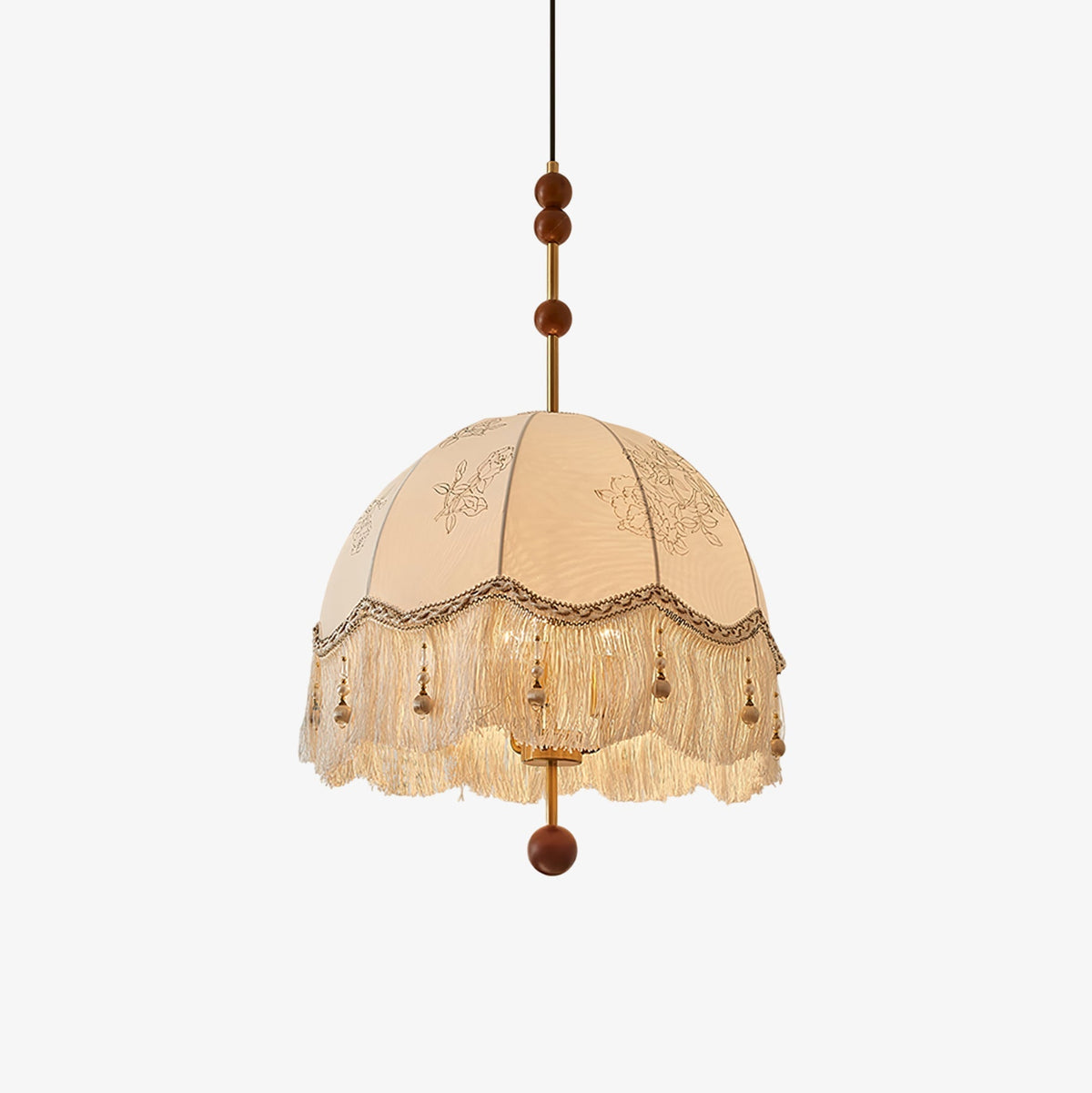 Lindenina Fabric Pendant Light-Moonnatur